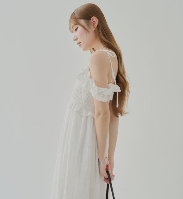  「【5色展開】フリルデザインベアワンピース」|ワンピース|