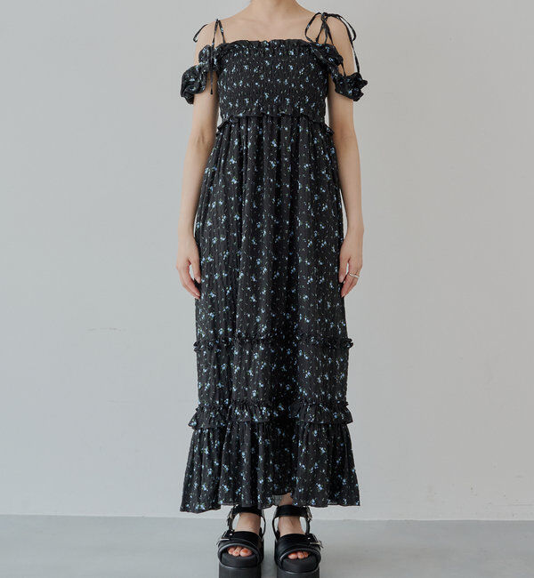  「【5色展開】フリルデザインベアワンピース」|ワンピース|