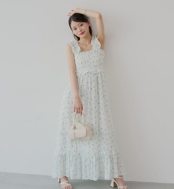  「【5色展開】フリルデザインベアワンピース」|ワンピース|