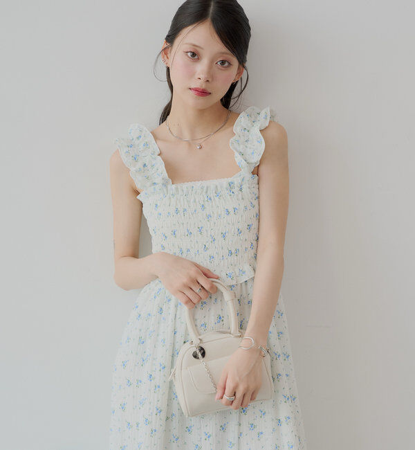  「【5色展開】フリルデザインベアワンピース」|ワンピース|