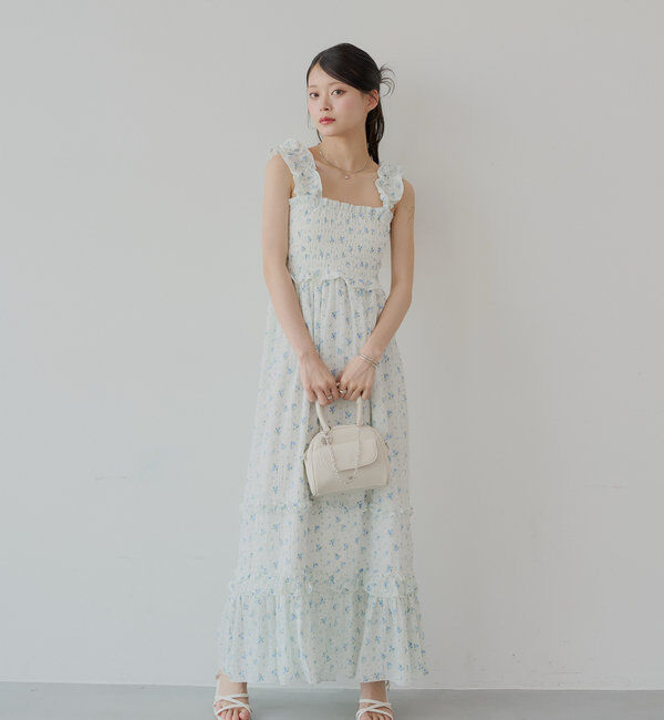  「【5色展開】フリルデザインベアワンピース」|ワンピース|