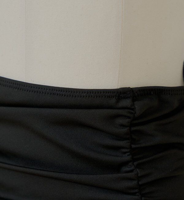  「【水着/ショーツ】ハイウエストギャザーショーツ」|ビキニ|