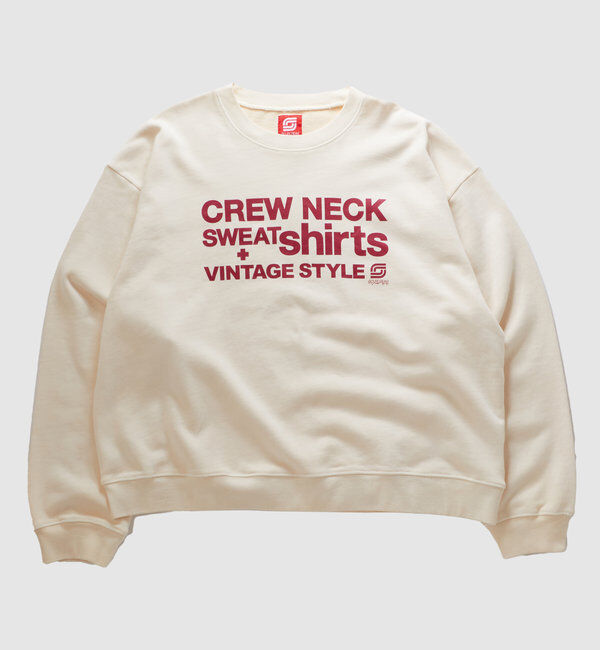  「【Sourcream/サワークリーム】ヴィンテージライクロゴスウェット」|Tシャツ・カットソー|