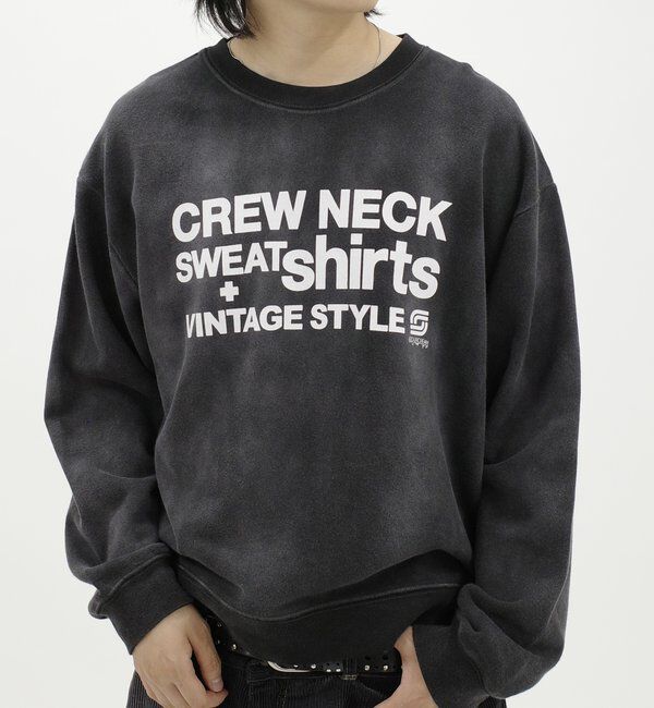  「【Sourcream/サワークリーム】ヴィンテージライクロゴスウェット」|Tシャツ・カットソー|