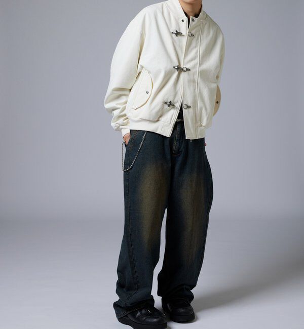  「【KOOKY'N】FIREMAN DUCK MA1」|ブルゾン・スタジャン|