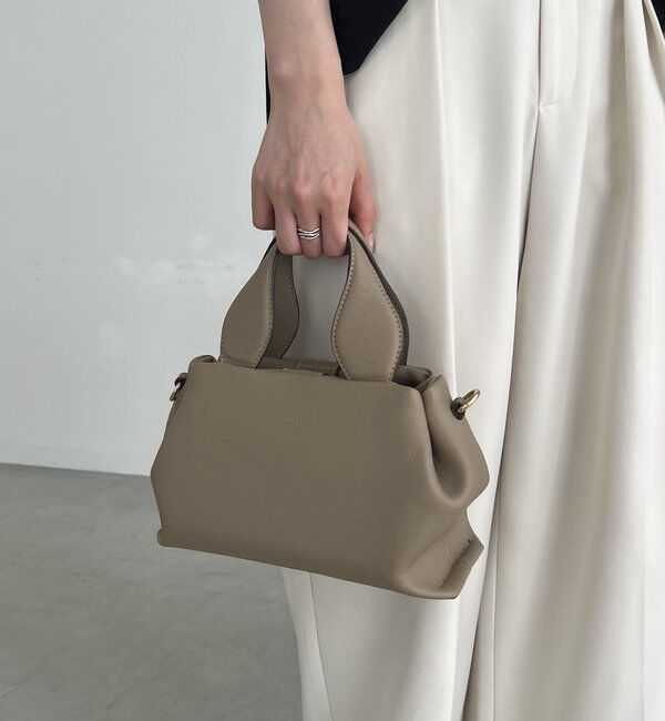  「ラウンドミニボストンバッグ」|トートバッグ|