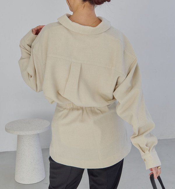  「ラップレイヤードシャツ」|シャツ・ブラウス|