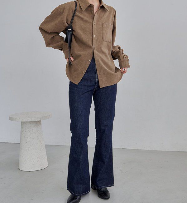  「ラップレイヤードシャツ」|シャツ・ブラウス|