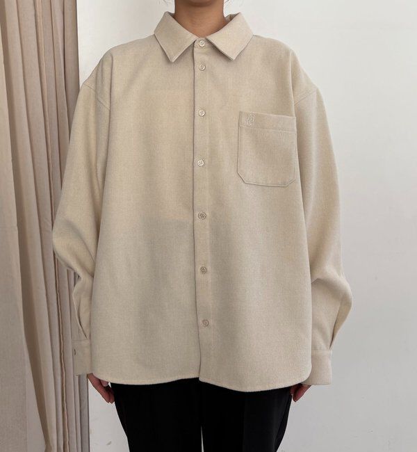  「ラップレイヤードシャツ」|シャツ・ブラウス|