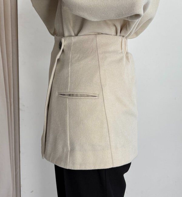  「ラップレイヤードシャツ」|シャツ・ブラウス|