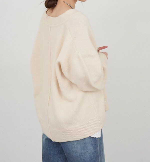  「【@kanako_ikiコラボカラー】【全骨格キレイ見え】ウェーブネックニット」|ニット・セーター|