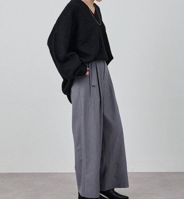  「【@kanako_ikiコラボカラー】【全骨格キレイ見え】ウェーブネックニット」|ニット・セーター|