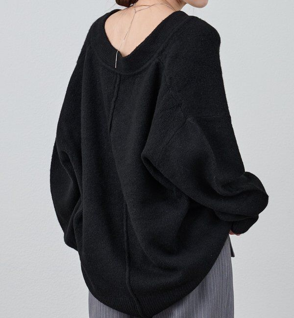  「【@kanako_ikiコラボカラー】【全骨格キレイ見え】ウェーブネックニット」|ニット・セーター|