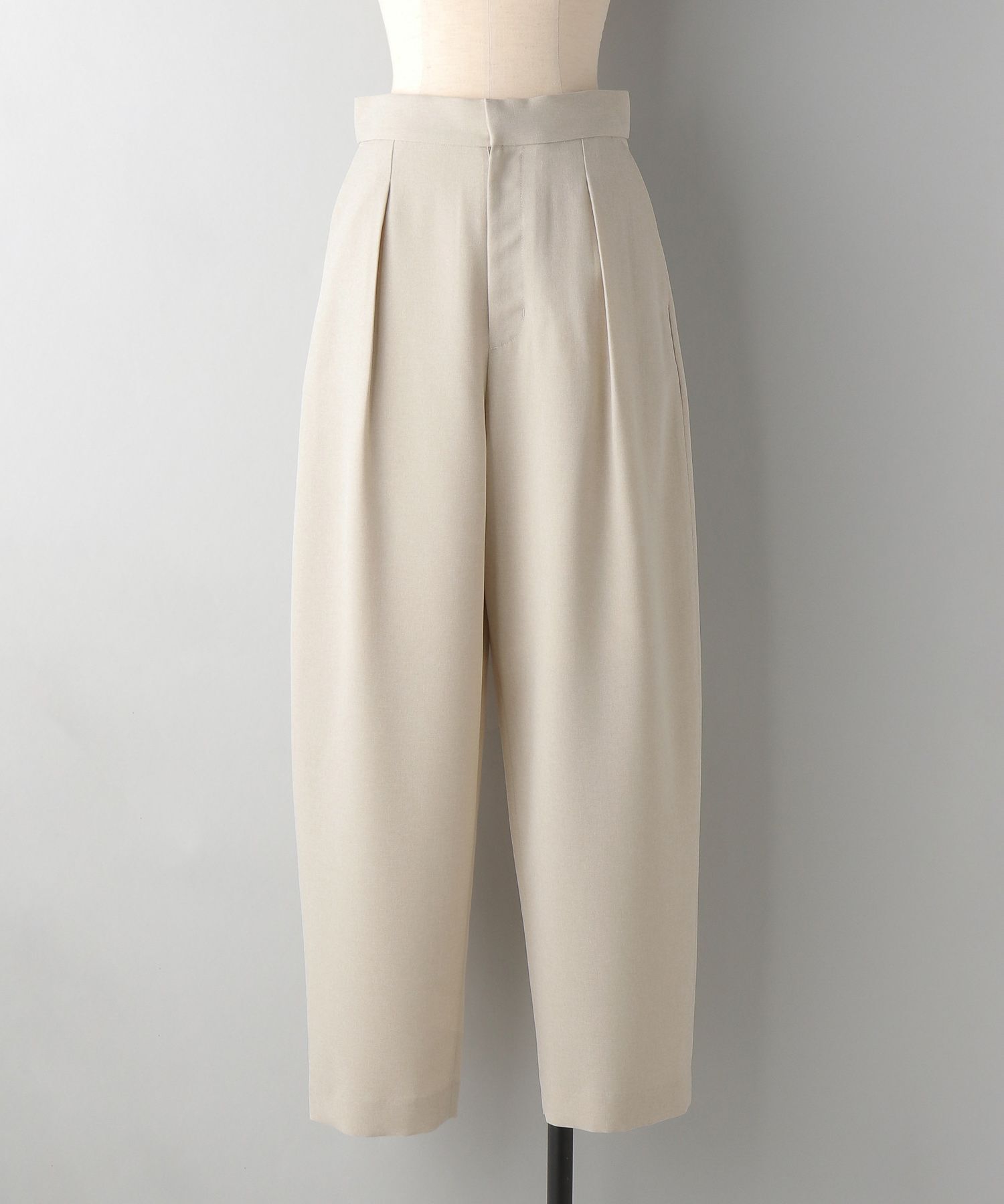 A part by 「【セットアップ対応】リネンライクカーブパンツ」|その他|ベージュ