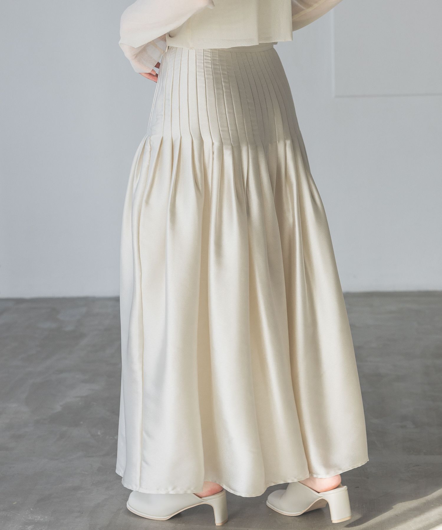 A part by 「タックプリーツスカート」|スカート|