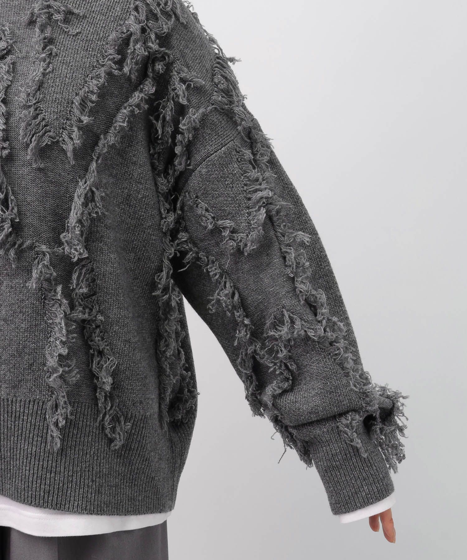 A part by 「フリンジニットプルオーバー」|ニット・セーター|