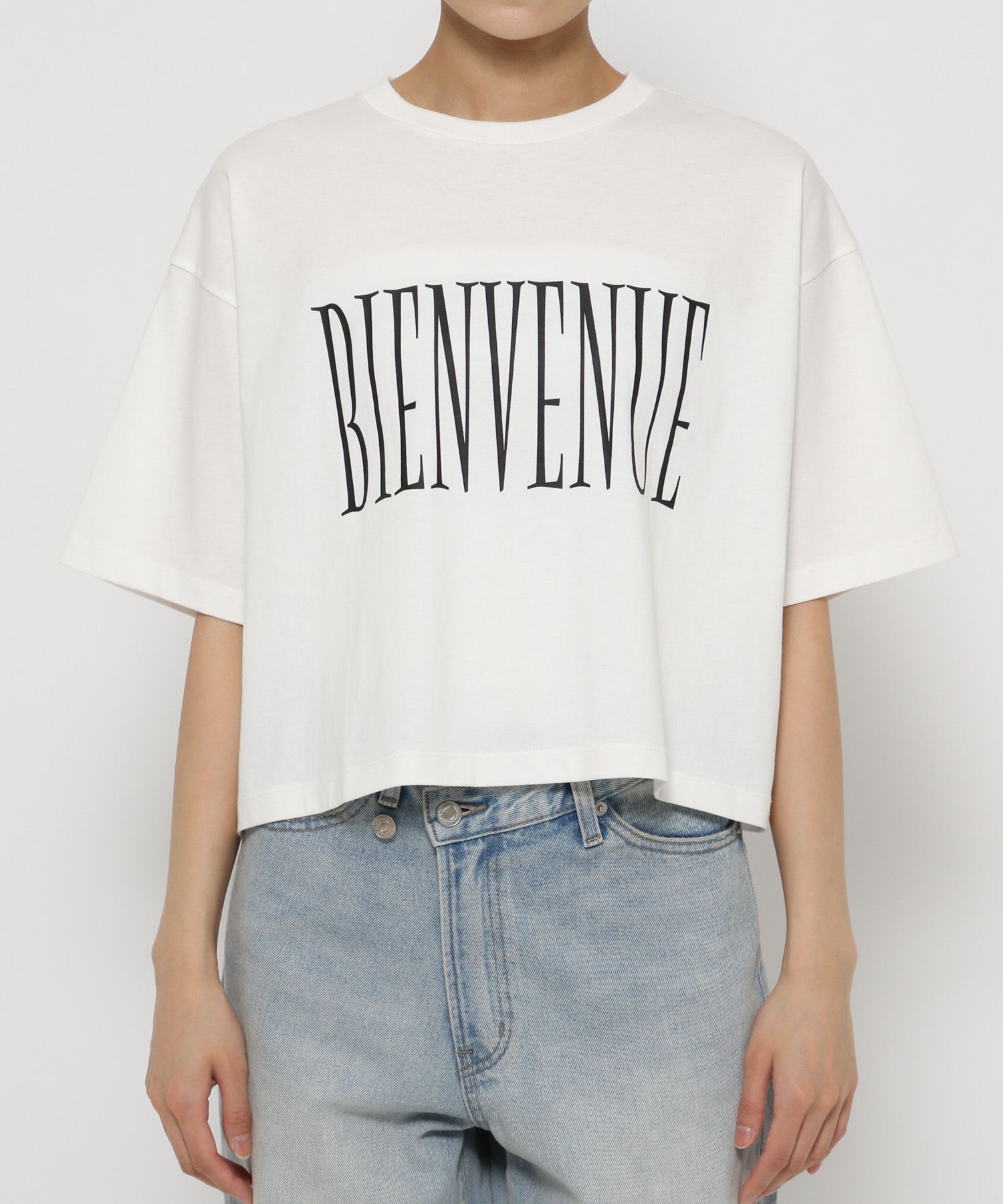 LOWRYS FARM「ショートロゴＰＴＳＳ」|Tシャツ・カットソー|