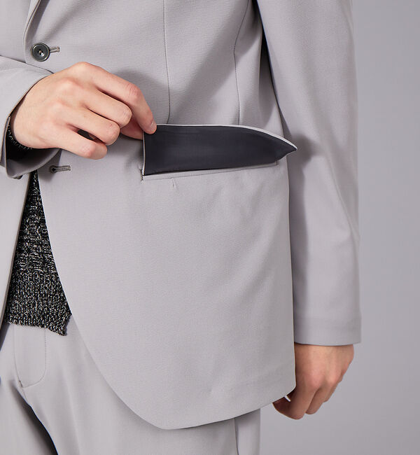 ABAHOUSE「【セットアップ対応/FLEX JACKET】マルチストレッチ ピケ セオアルファ」|その他|