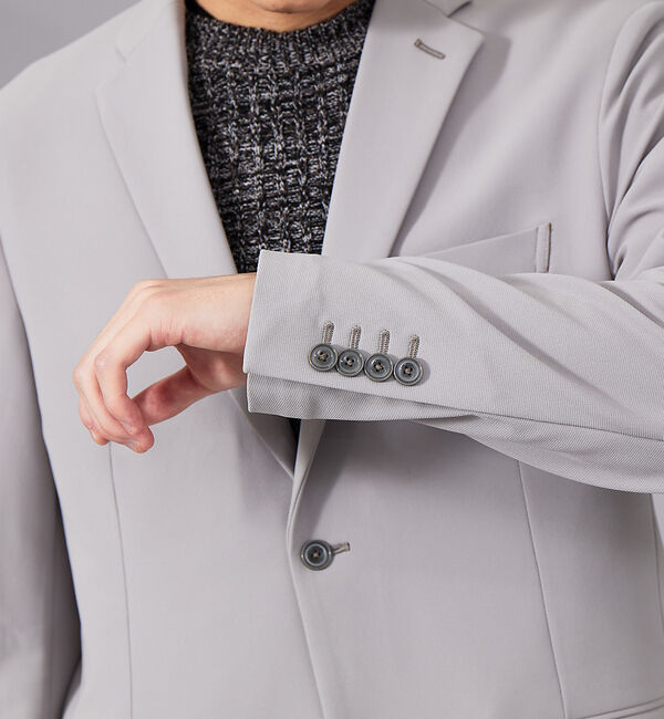 ABAHOUSE「【セットアップ対応/FLEX JACKET】マルチストレッチ ピケ セオアルファ」|その他|