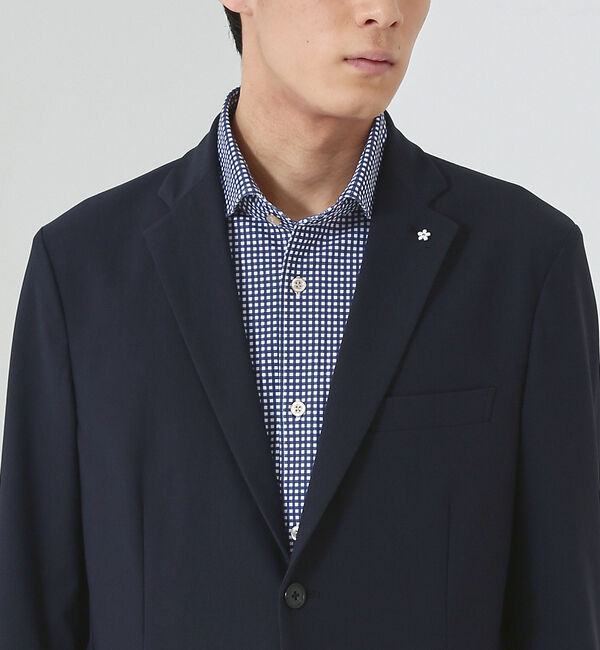 ABAHOUSE「【FLEX SHIRTS】ドライモーメント ギンガムチェックシャツ」|シャツ・ブラウス|