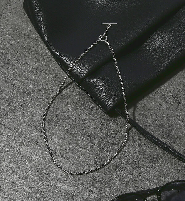 ABAHOUSE「【Leonor】ステンレス チェーン ネックレス」|ネックレス|