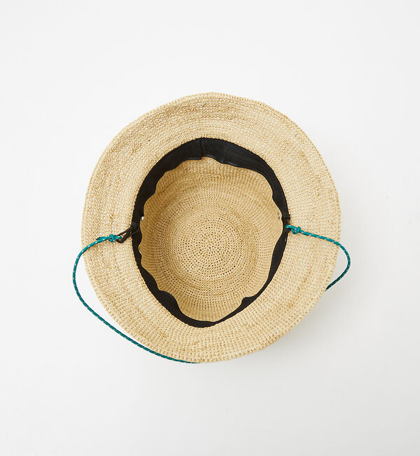 ABAHOUSE「【RUBEN/ルーベン】RAFFIA BELLHAT/ラフィアボールハット」|その他|