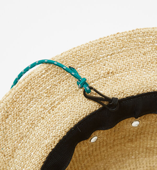 ABAHOUSE「【RUBEN/ルーベン】RAFFIA BELLHAT/ラフィアボールハット」|その他|