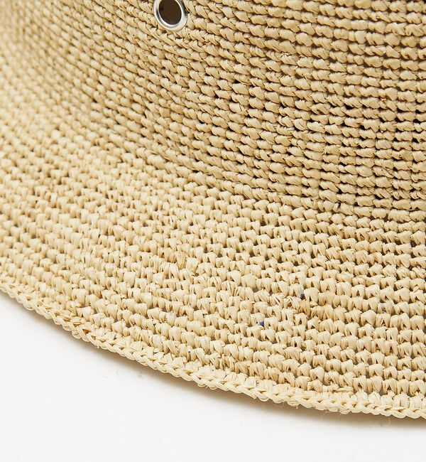 ABAHOUSE「【RUBEN/ルーベン】RAFFIA BELLHAT/ラフィアボールハット」|その他|