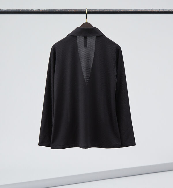 ABAHOUSE「【MASCHILE】チェック リンクス ニット ショールジャケット」|その他|