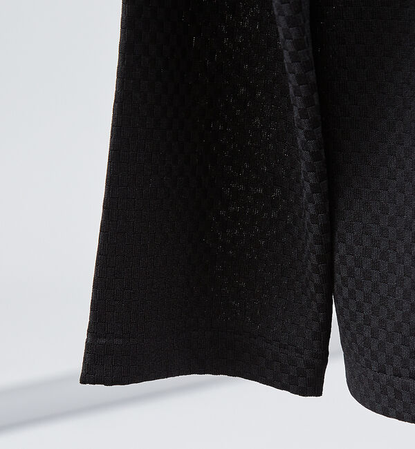 ABAHOUSE「【MASCHILE】チェック リンクス ニット ショールジャケット」|その他|