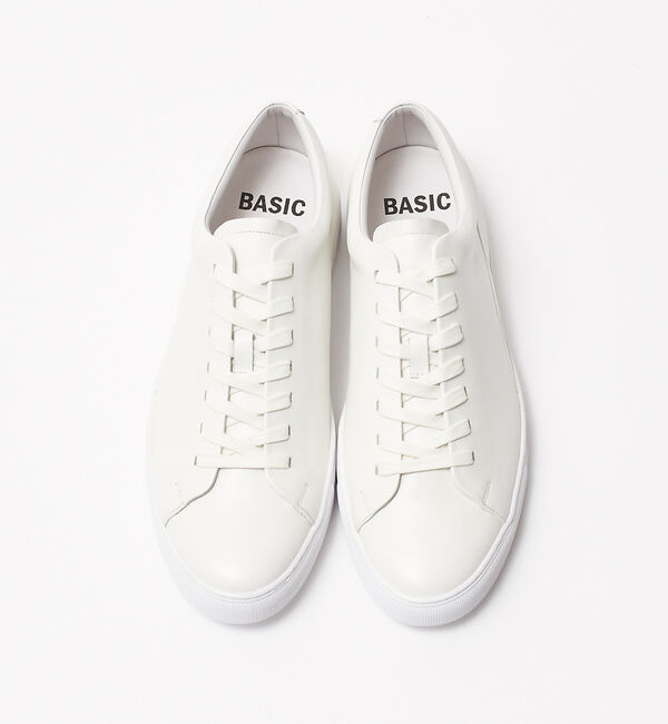 alfredoBANNISTER「【定番 / BASIC】ミニマル レザースニーカー」|スニーカー|