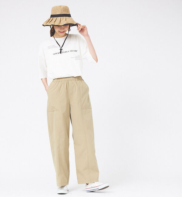 Rouge vif「【RUBEN】リネンライクプリーツバケットハット」|その他|