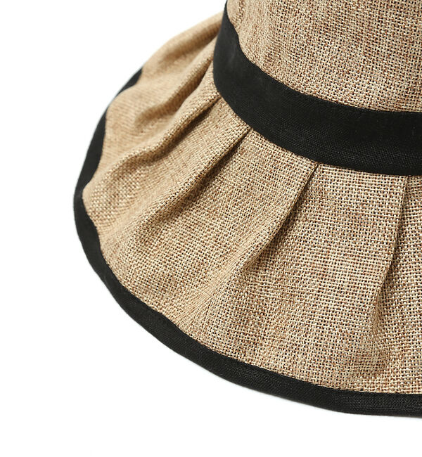 Rouge vif「【RUBEN】リネンライクプリーツバケットハット」|その他|