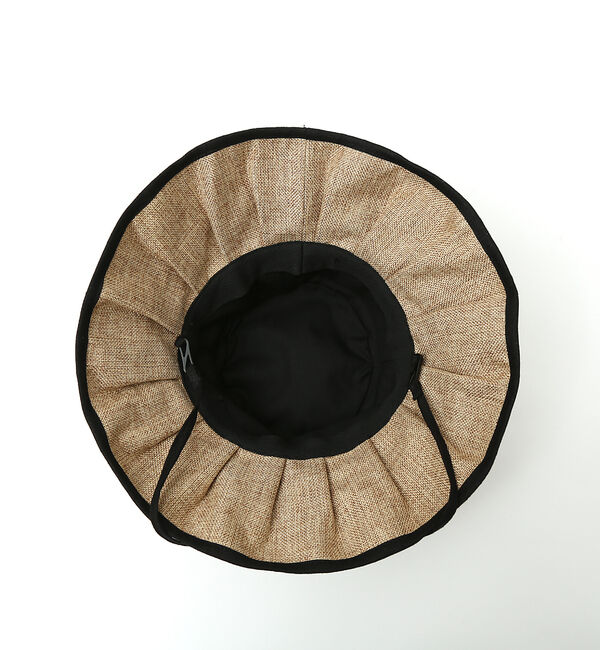 Rouge vif「【RUBEN】リネンライクプリーツバケットハット」|その他|