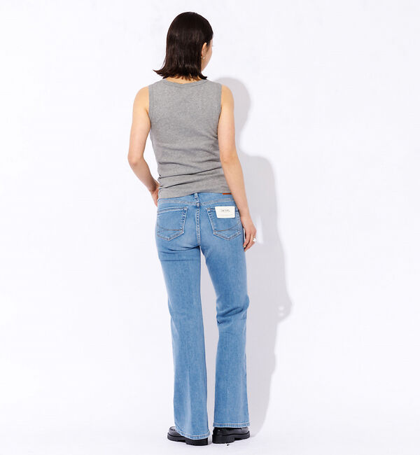 Rouge vif「【SOMETHING/サムシング】LISA フレアデニムパンツ」|デニム|