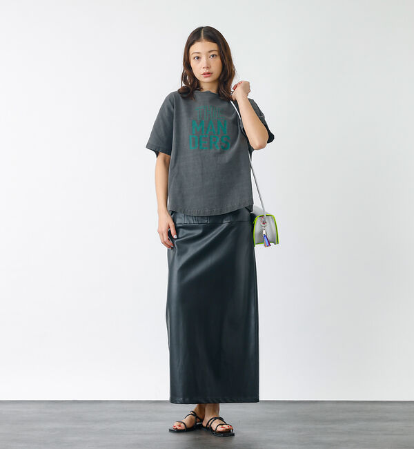 Rouge vif「【MICA&DEAL】THE MANDERS Tシャツ　コットン/ロゴカットソー」|Tシャツ・カットソー|