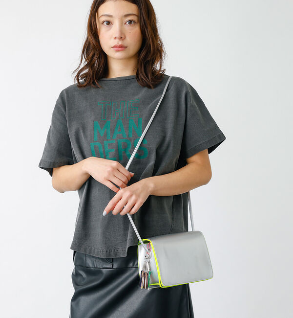 Rouge vif「【MICA&DEAL】THE MANDERS Tシャツ　コットン/ロゴカットソー」|Tシャツ・カットソー|