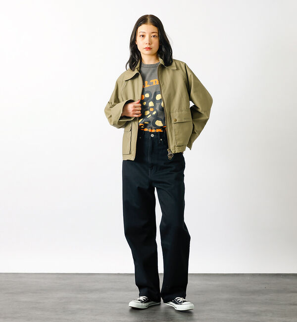 Rouge vif「【KURO/クロ】ANYTHING FLOWER Tシャツ/日本製【WEB限定】」|Tシャツ・カットソー|