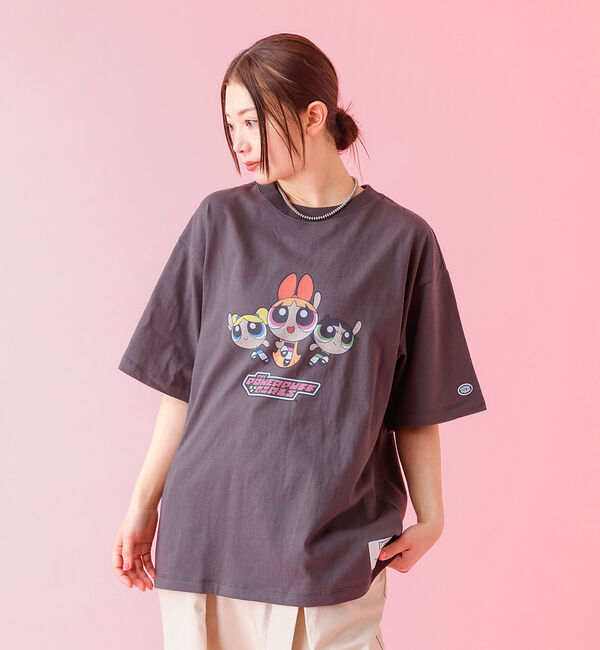 Rouge vif「【DISCUS/ディスカス】：DISCUS&times;WARNER T/パワーパフガールガ」|Tシャツ・カットソー|