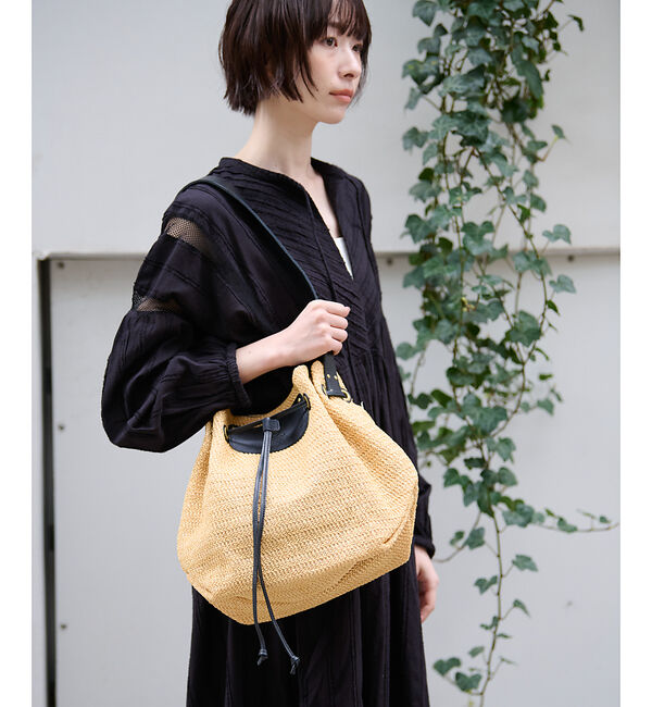 Rouge vif「【Ampersand / アンパサンド】basket like bag/AP24」|ショルダー・メッセンジャー|