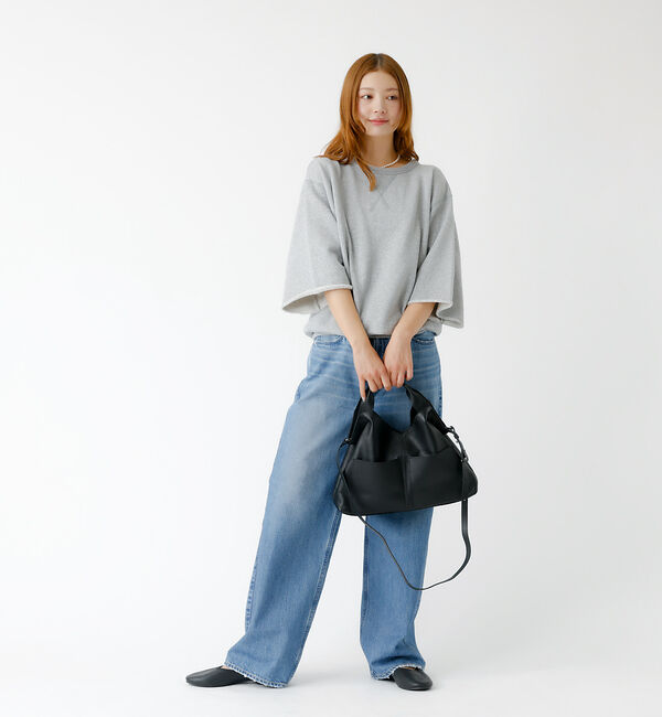 Rouge vif「【IRONING / アイロニング】Glitter sweat hslv / グ」|Tシャツ・カットソー|