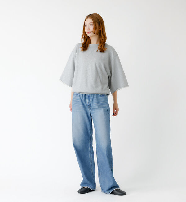 Rouge vif「【IRONING / アイロニング】Glitter sweat hslv / グ」|Tシャツ・カットソー|