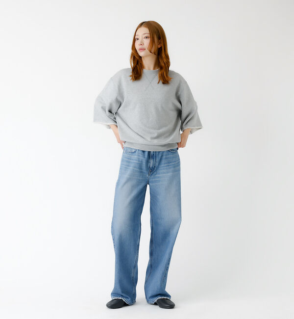 Rouge vif「【IRONING / アイロニング】Glitter sweat hslv / グ」|Tシャツ・カットソー|