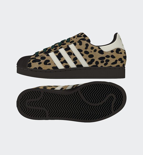 Rouge vif「【adidas / アディダス】スーパースターII / Superstar II」|スニーカー|