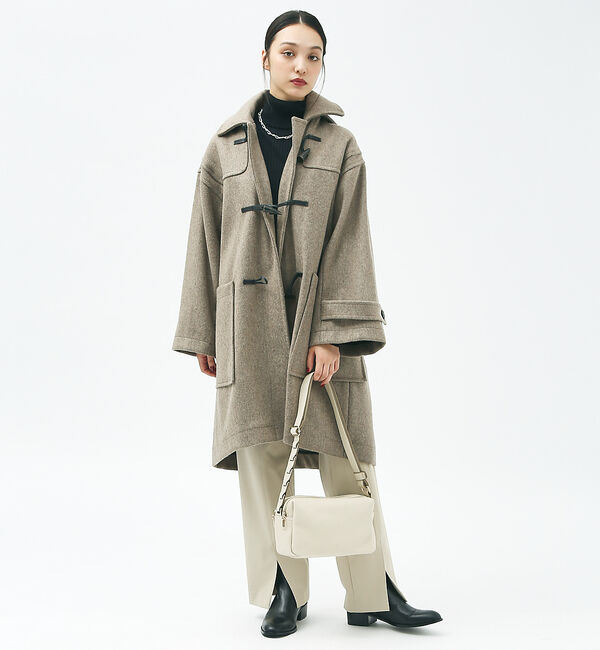 LOWELL things「【TVドラマ使用商品】Frec/WファスナースクエアショルダーBAG」|ショルダー・メッセンジャー|