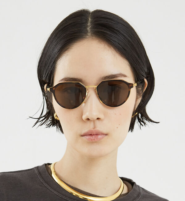 The Store by C' 「【BOTTEGA VENETA】BV1331S／サングラス」|メガネ|ダークブラウン