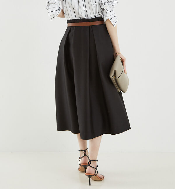The Store by C' 「【TOTEME】Wool Silk Twinflower Skirt／ウールシル」|スカート|
