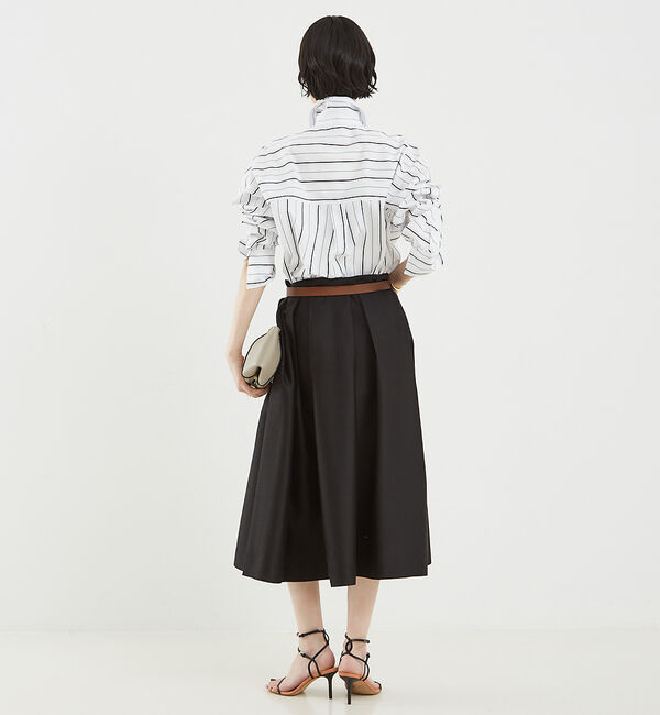 The Store by C' 「【TOTEME】Wool Silk Twinflower Skirt／ウールシル」|スカート|
