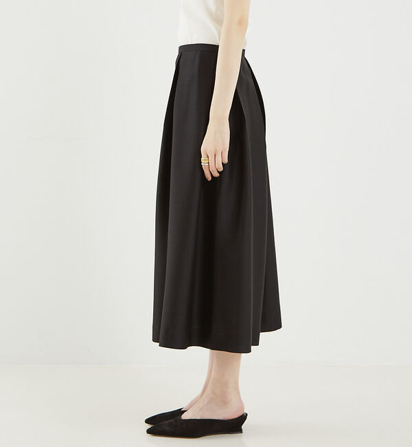 The Store by C' 「【TOTEME】Wool Silk Twinflower Skirt／ウールシル」|スカート|