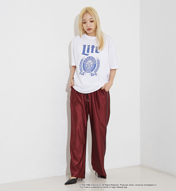 NOMINE「【GOOD ROCK SPEED】Miller LITE ロゴ マーク 半袖 T」|Tシャツ・カットソー|